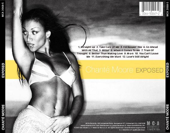 Chante Moore  Exposed : Back
